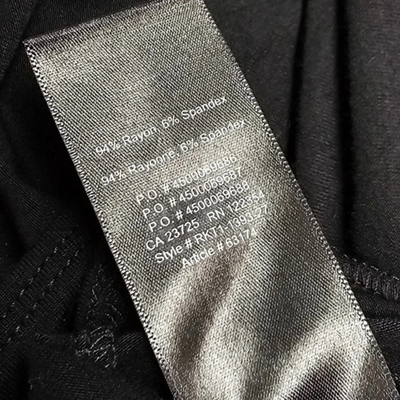 Aritzia Babaton Wilmer One Shoulder Cinch Neck Flowy Arm Black Size XS NWT - Picture 8 of 8